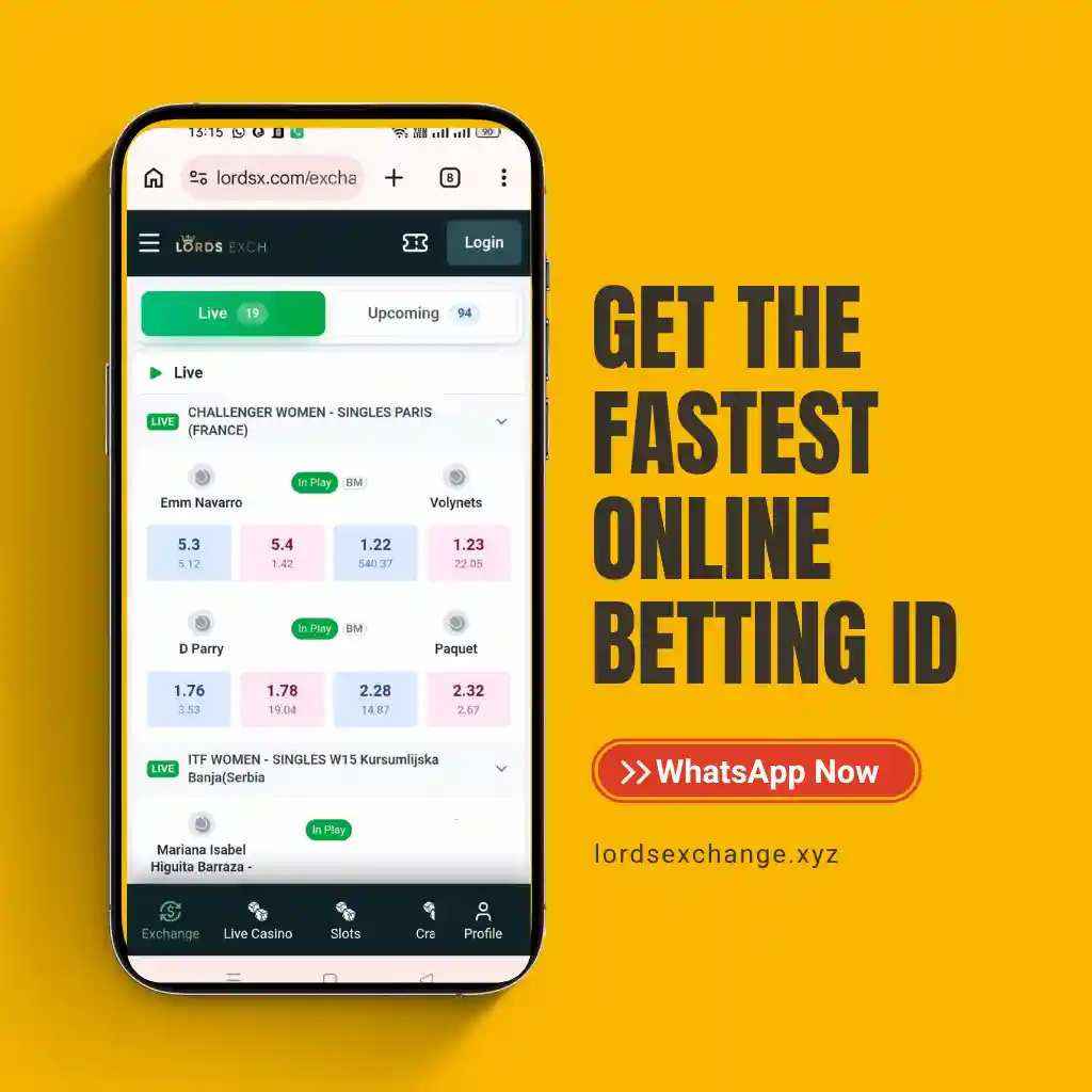 Get the fastest Lords Exchange Online Betting ID